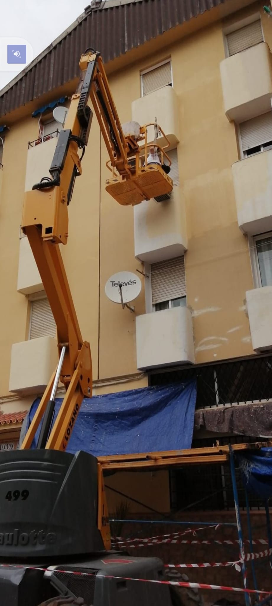 imagen de trabajo de lavado con máquina y impermeabilización